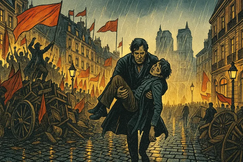 L’influence intemporelle de Victor Hugo Les Misérables dans le cinéma et la culture moderne, avec des affiches de films et de comédies musicales